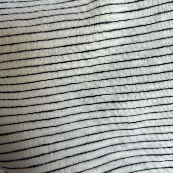 NWT Boden double v-neck black and white striped tank size large - Picture 9 of 11
